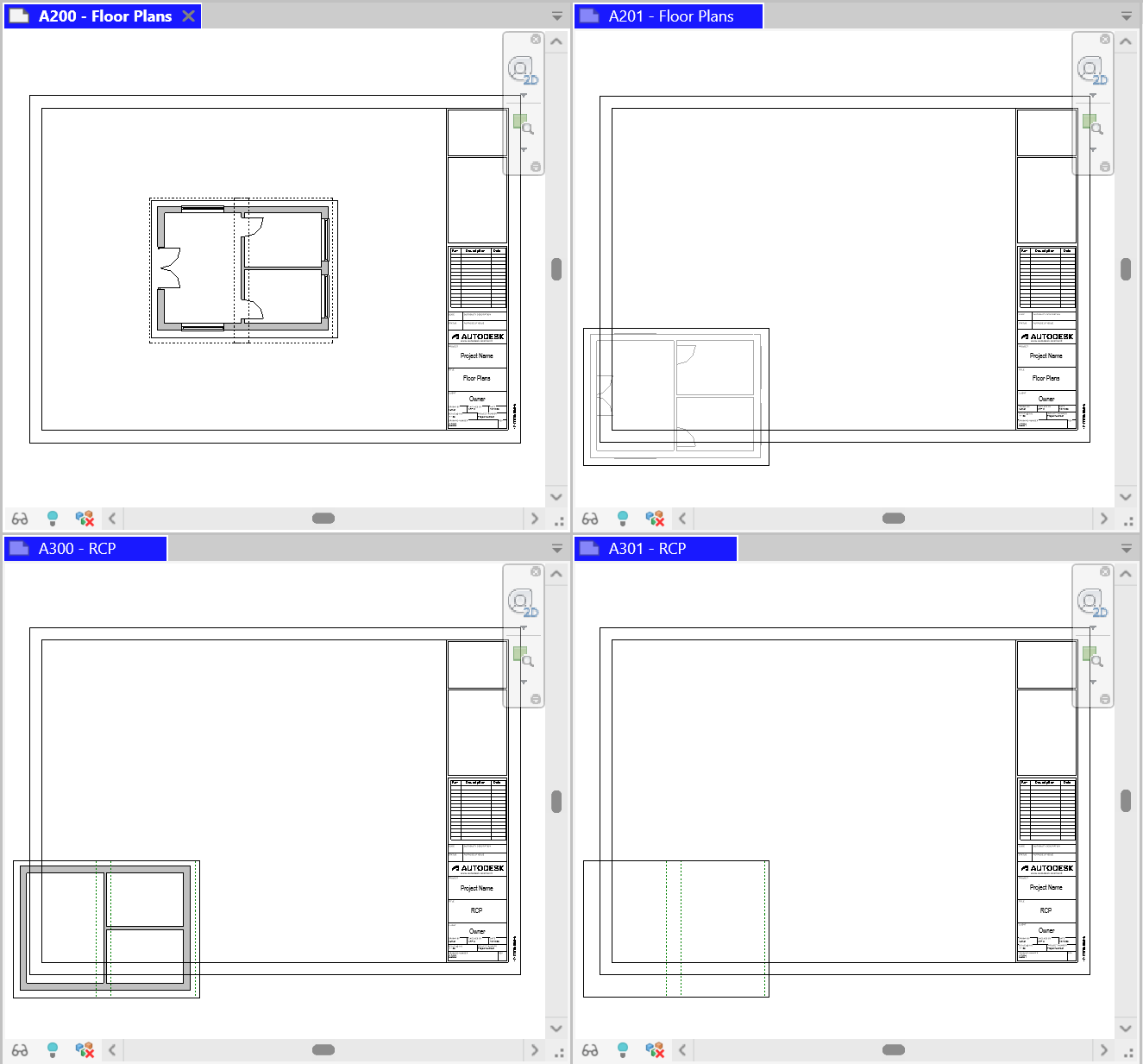 Viewport Placement: two lists for Source Sheets and Target Sheets with draggable views, a search box, options for Hide paired targets, Match View (Crop/Scope Box), Match Viewport Type, and an Align Viewports button